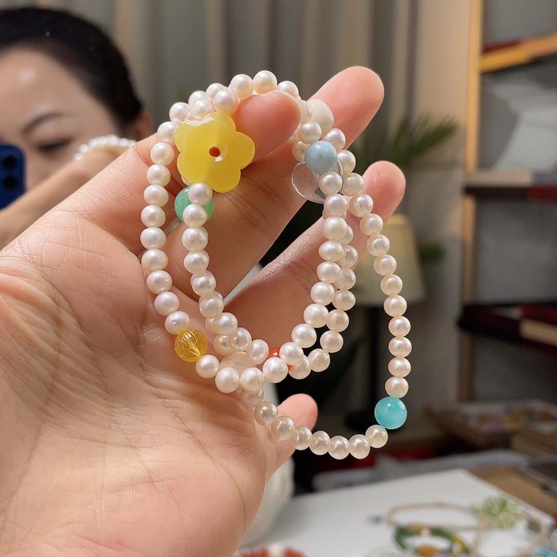 淡水珍珠项链未镶嵌珍珠项链