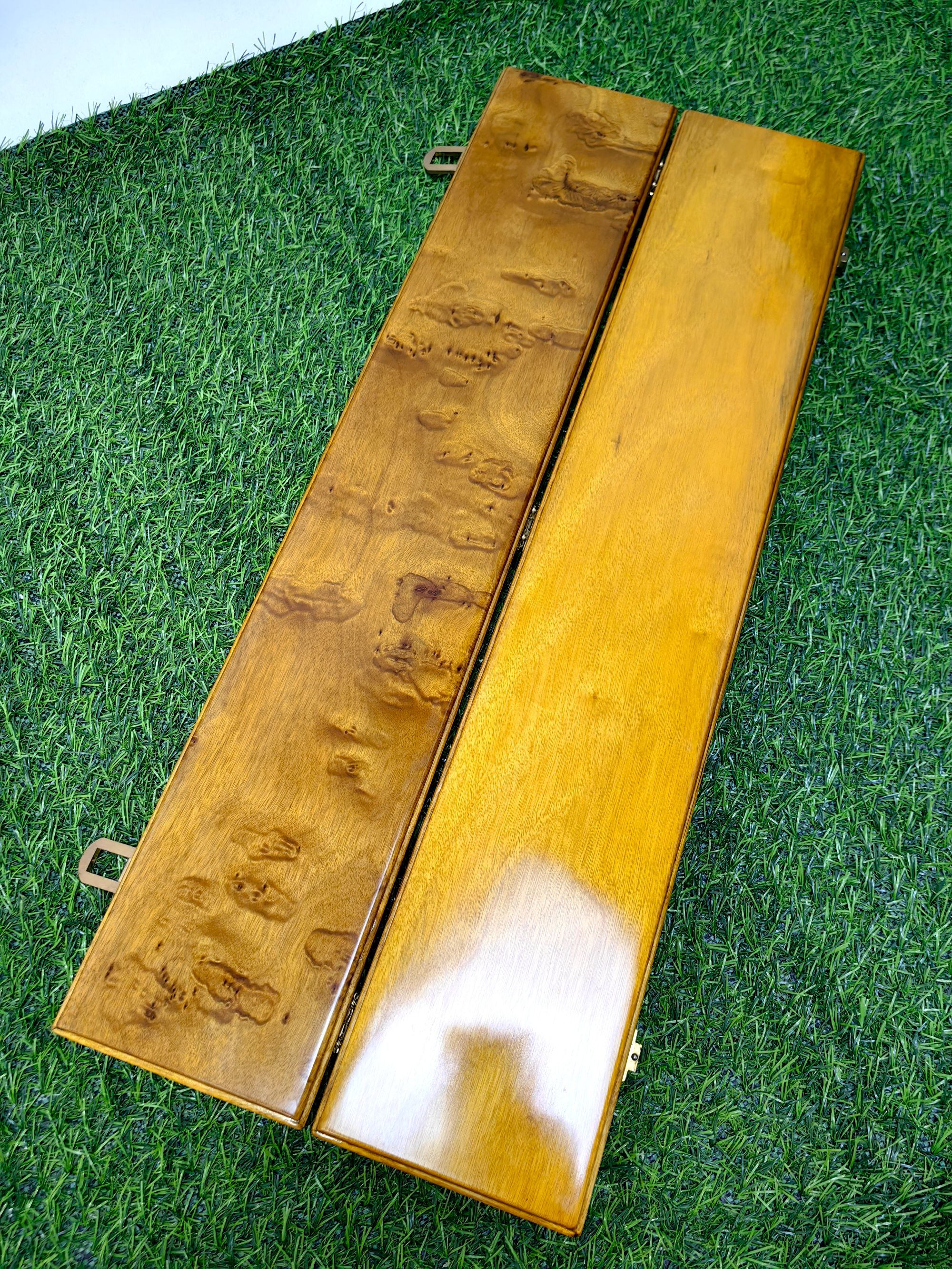 渔乐实木漂盒金丝楠木大漆高档漂盒木质标盒大容量四面浮漂盒厂家