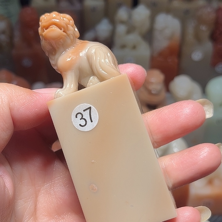 老挝石老挝保利石印章