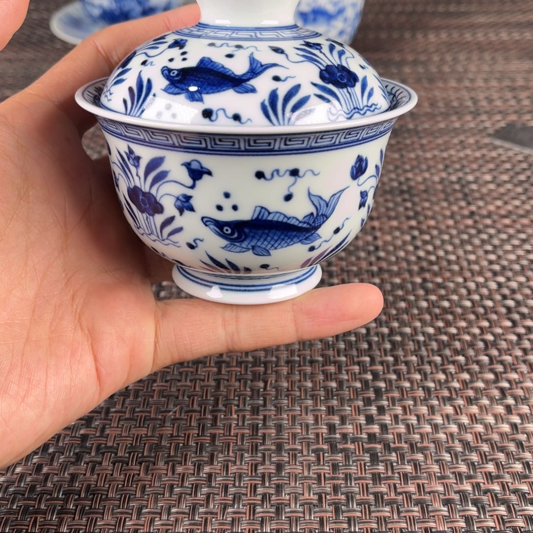 瓷片景德镇陶瓷杯子