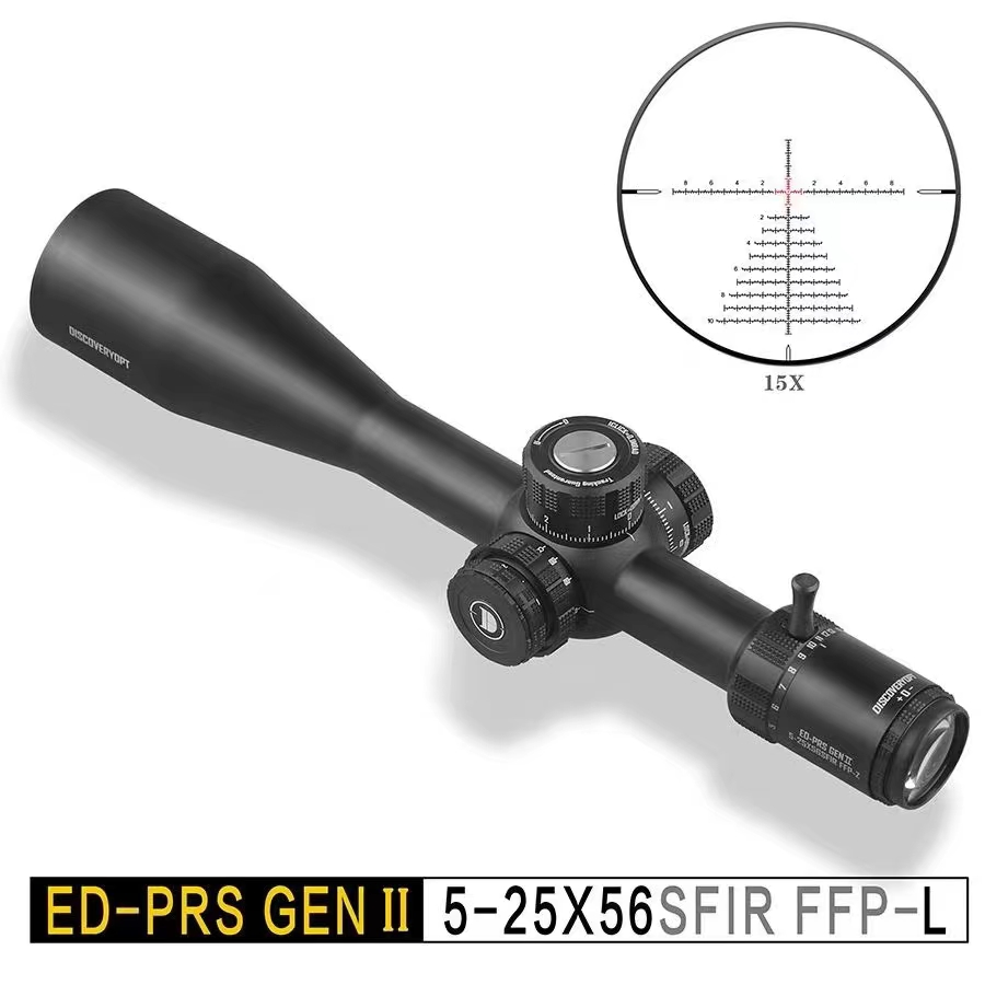 发现者ED-PRS 5-25X56SFIR前置 ZEROSTOP（34管）望远镜变倍