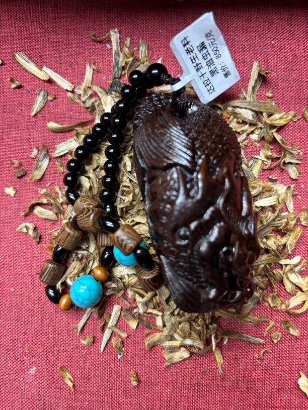 沉香文玩原创木作碎屑80