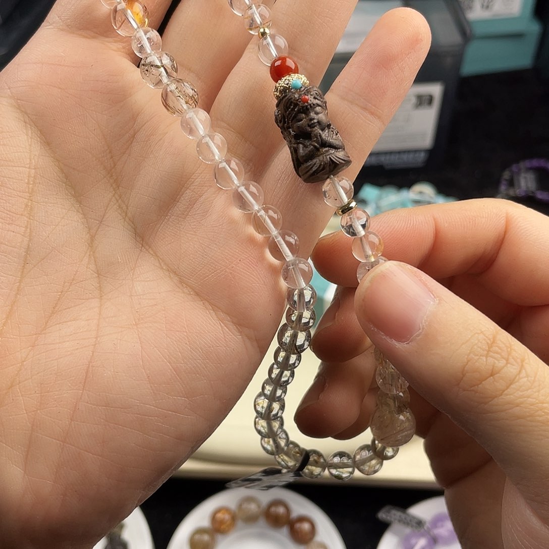 手链水晶银S925镶嵌