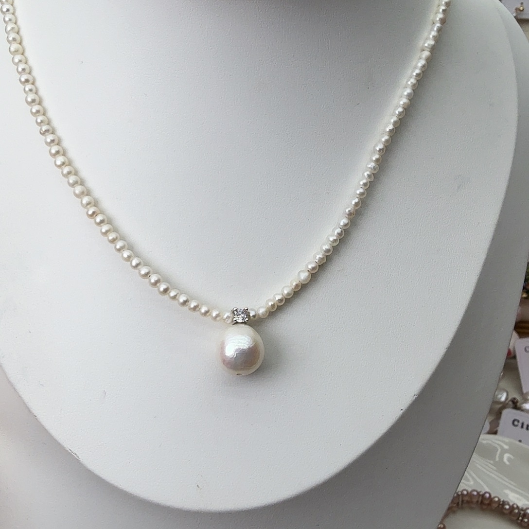 淡水珍珠颈饰未镶嵌
