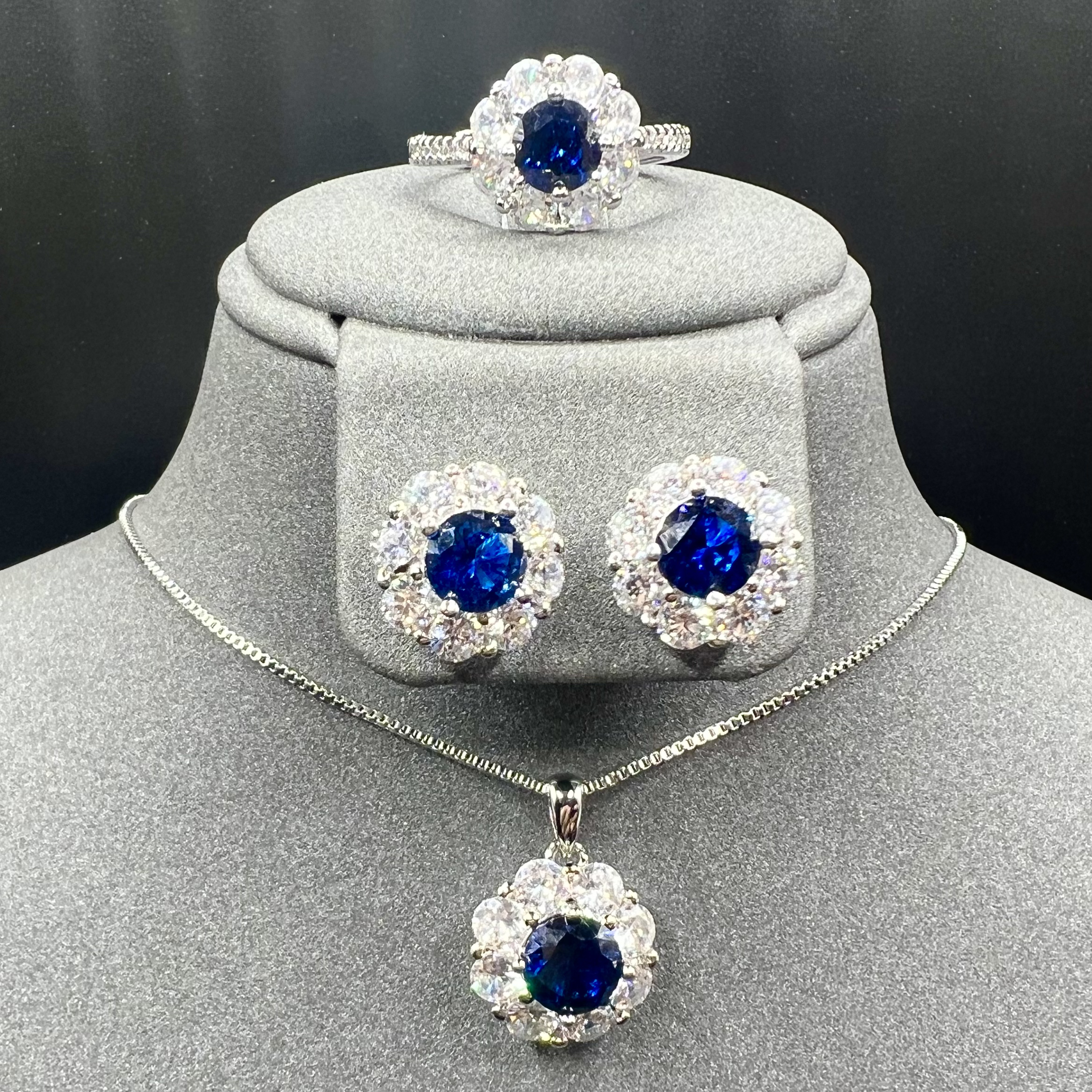 套装【蓝色】时尚精美百搭套装SS-929