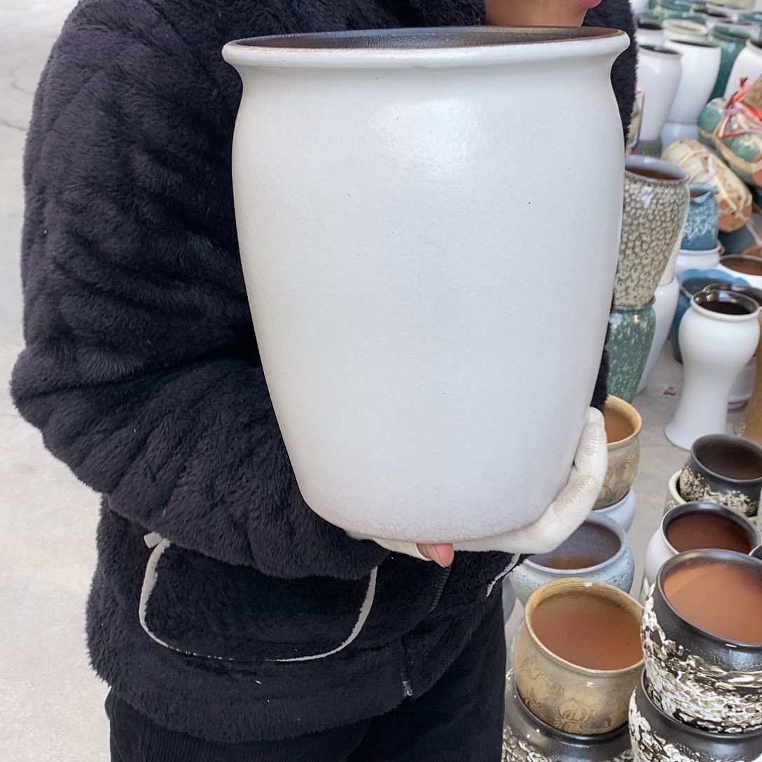 紫砂花盆正品口20高25