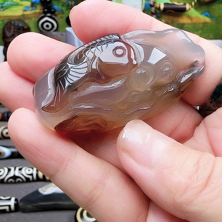 玛瑙/玉髓合金珠宝半成品