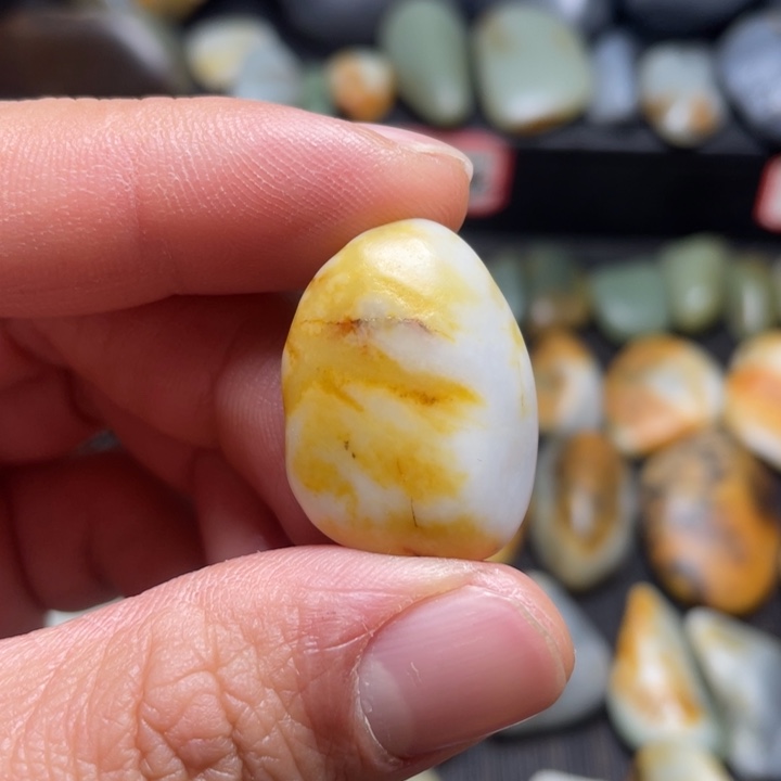 和田玉未镶嵌挂件16