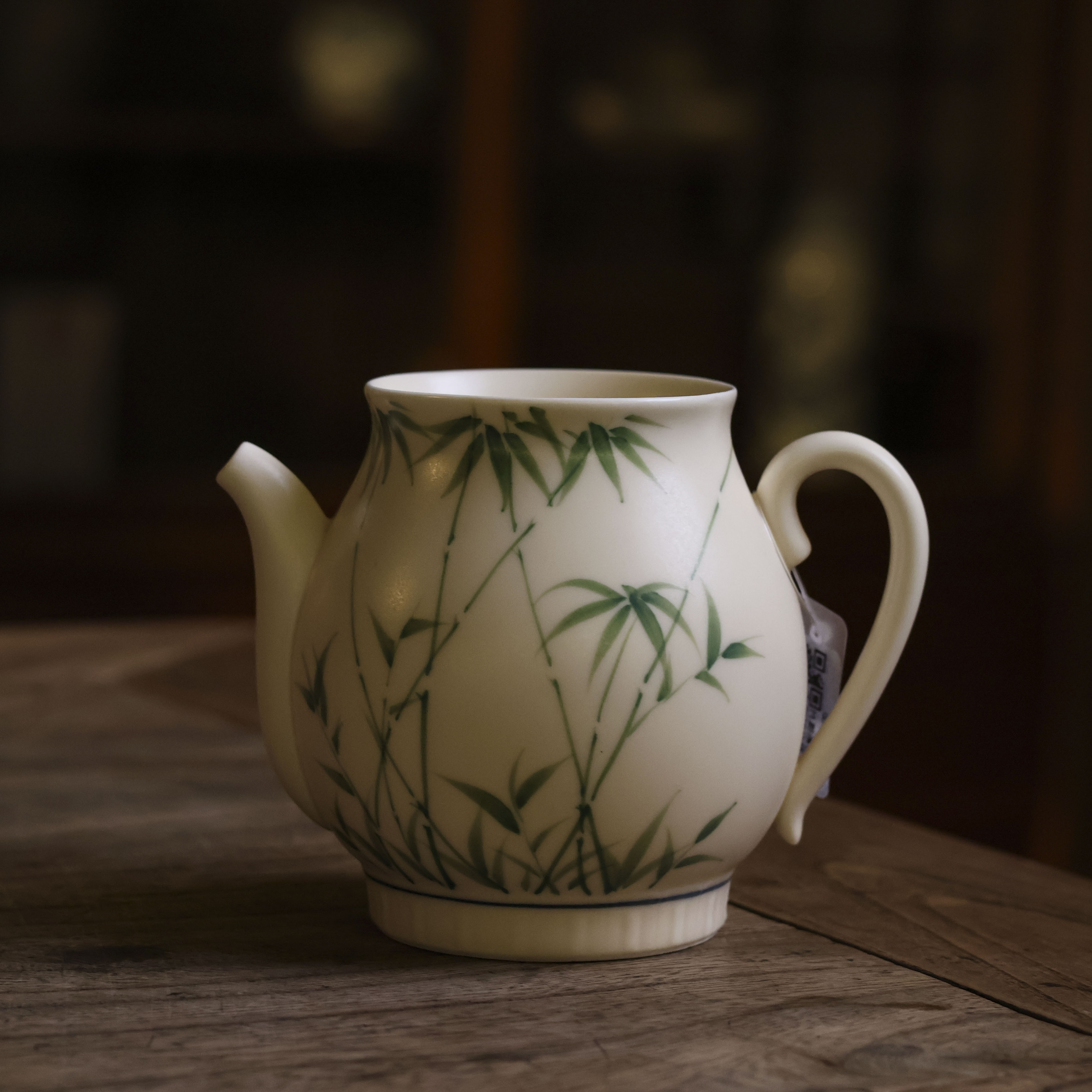 【悦生活】竹影清音-央禾-圆口带把公杯（Q5756）