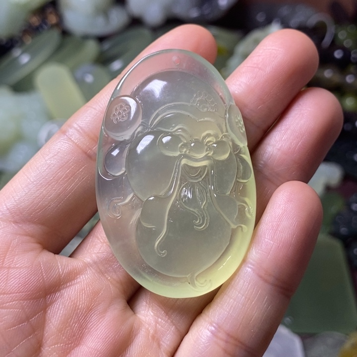 岫玉岫玉颈饰未镶嵌