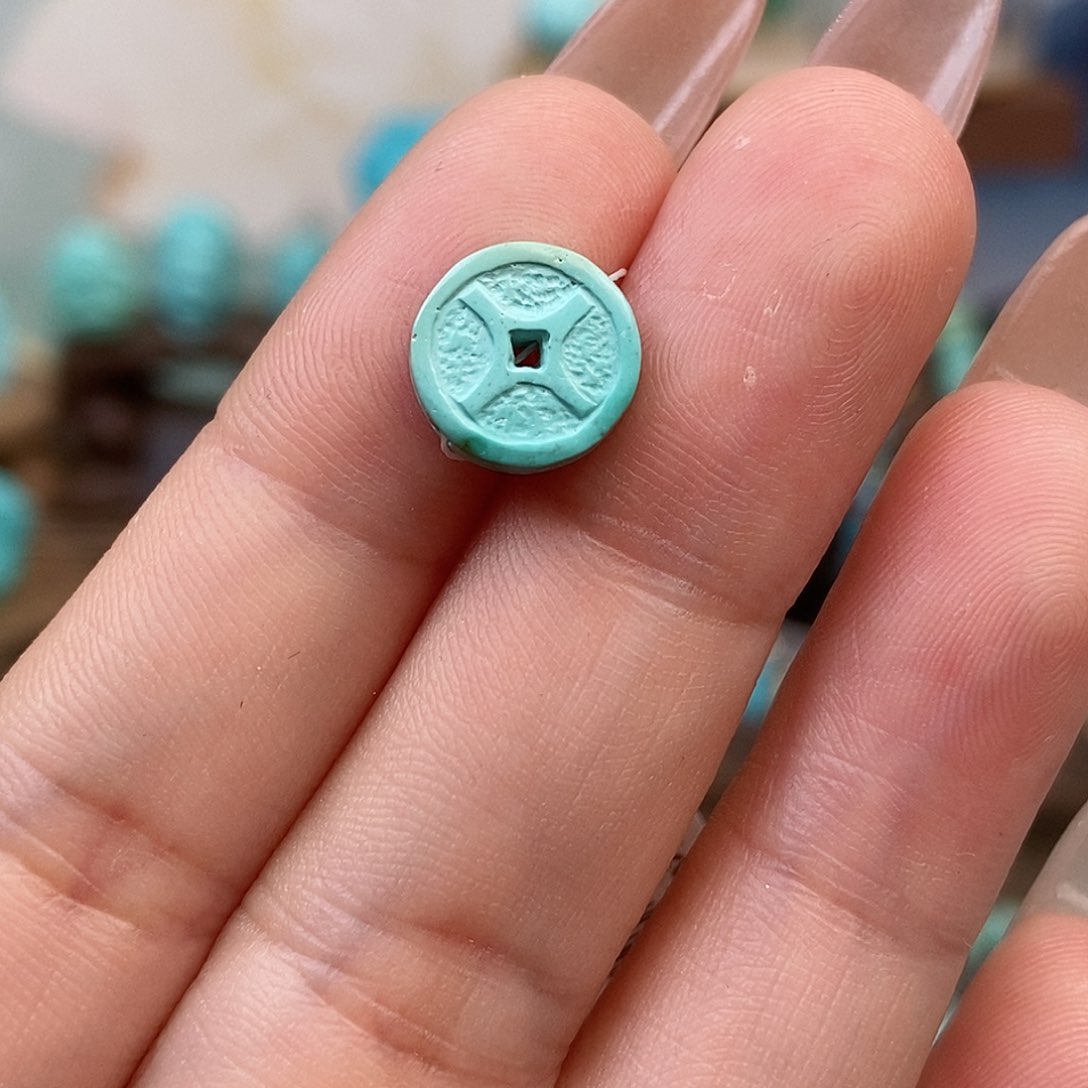 绿松石雕刻未镶嵌