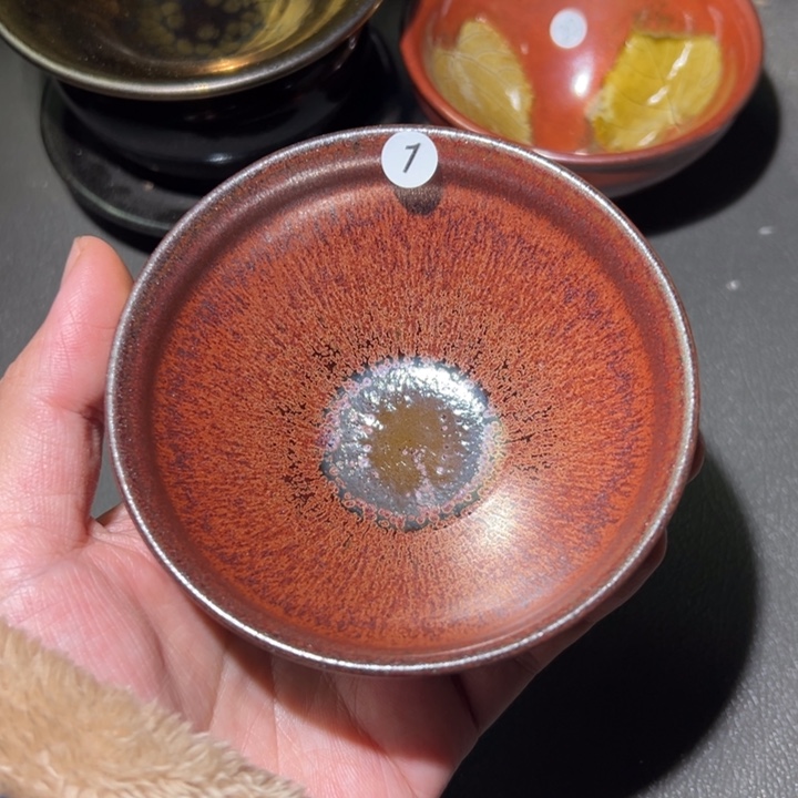 茶盏这个时候才开始准备好