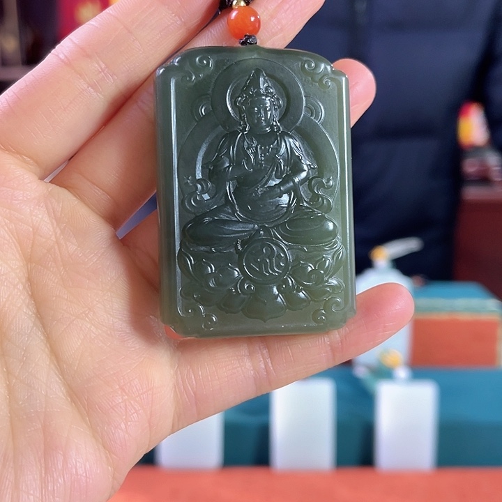 和田玉吊坠未镶嵌