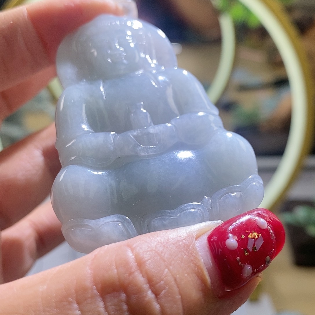 【闪购商品】翡翠颈饰未镶嵌观音