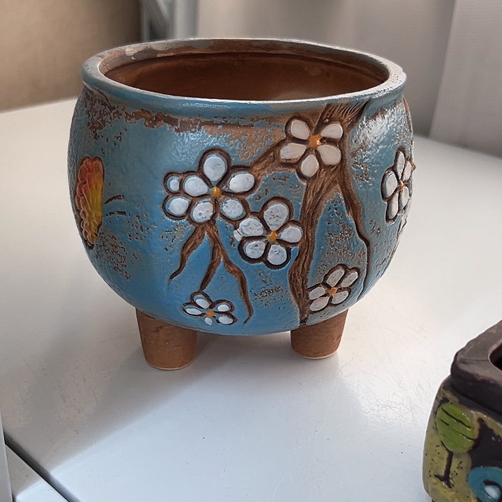 紫砂花盆粗陶材质多肉花盆