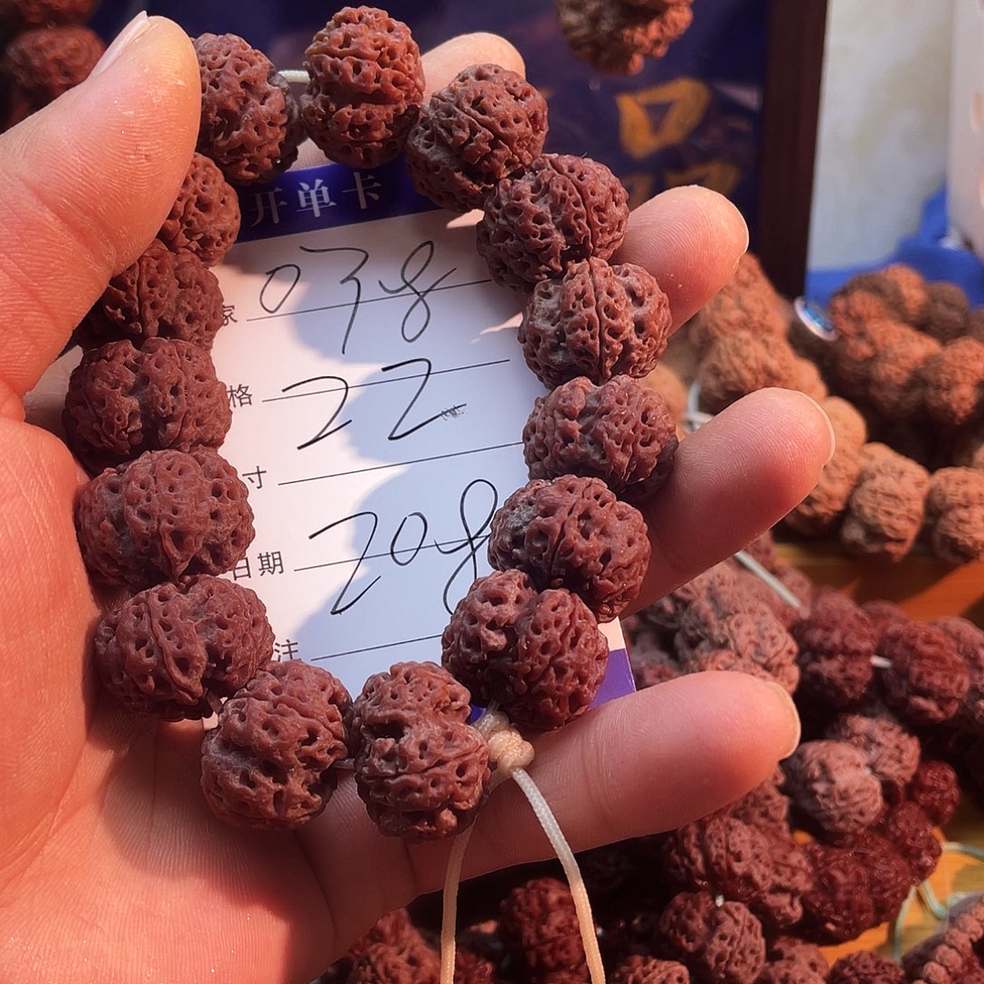 许***平金刚菩提吊坠038   龙骨梅花