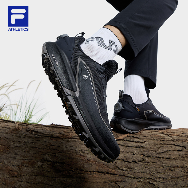 FILA/斐乐男【LYNX 山猫鞋3代】户外鞋2025春运动跑步鞋A12M511203F