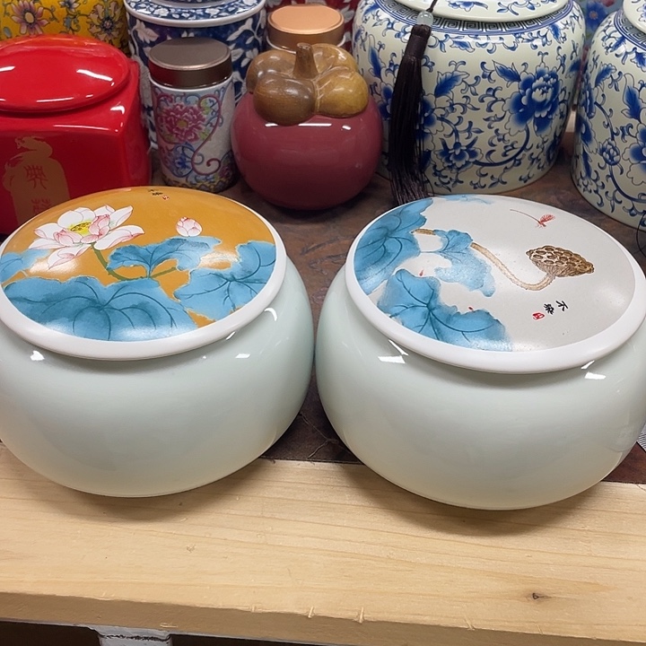 陶瓷罐茶叶罐密封罐储物罐