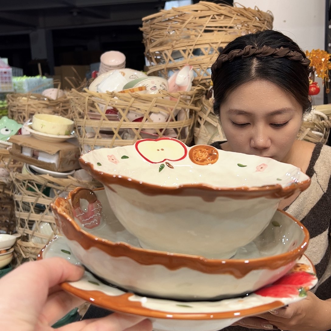 潮州陶瓷餐具源头厂家3件套
