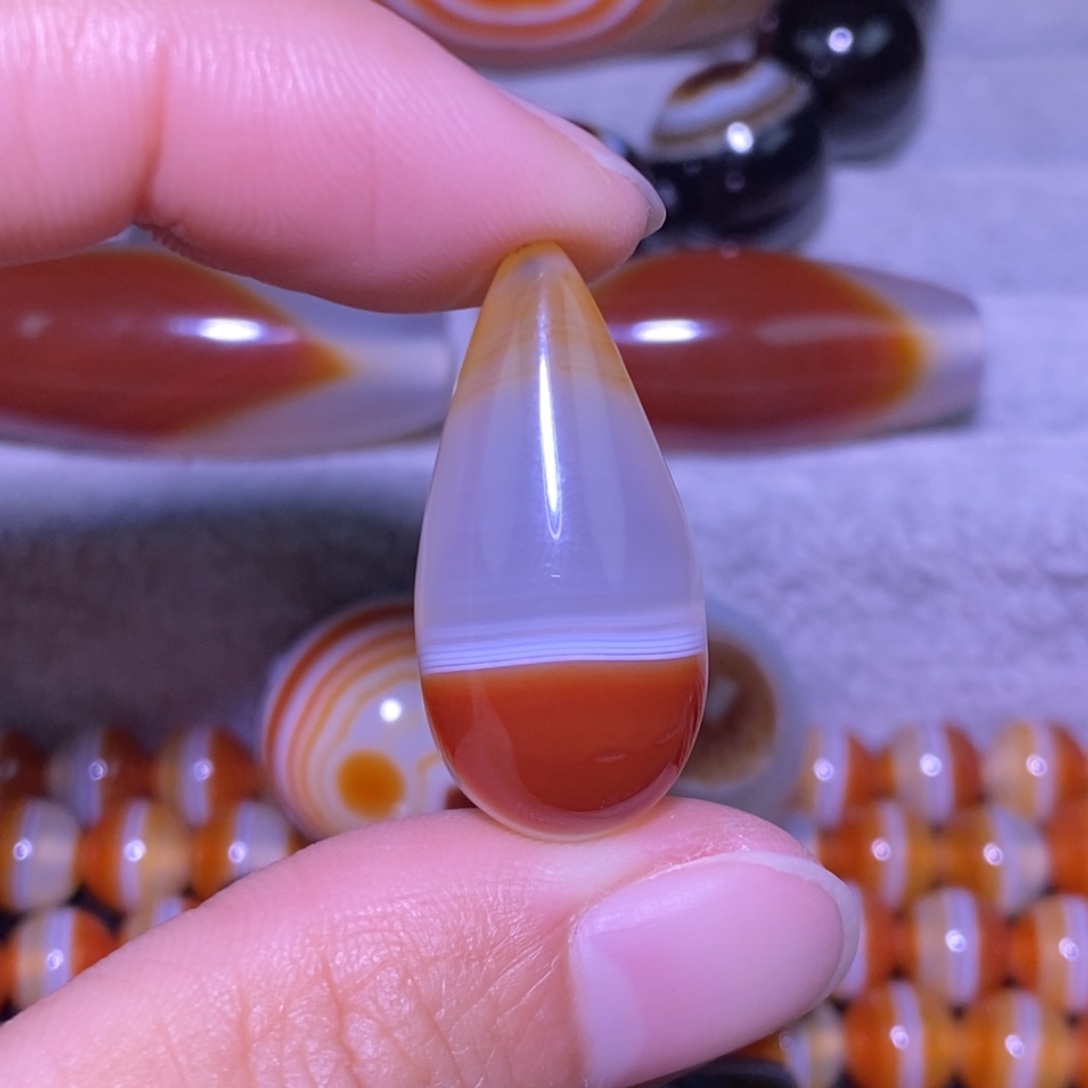 玛瑙/玉髓未镶嵌颈饰