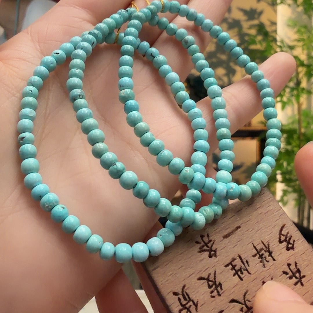 绿松石未镶嵌颈饰