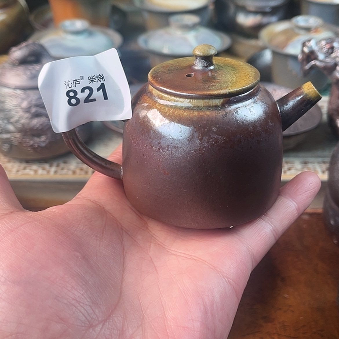 【闪购商品】沁庐柴窑古法柴烧手工茶具