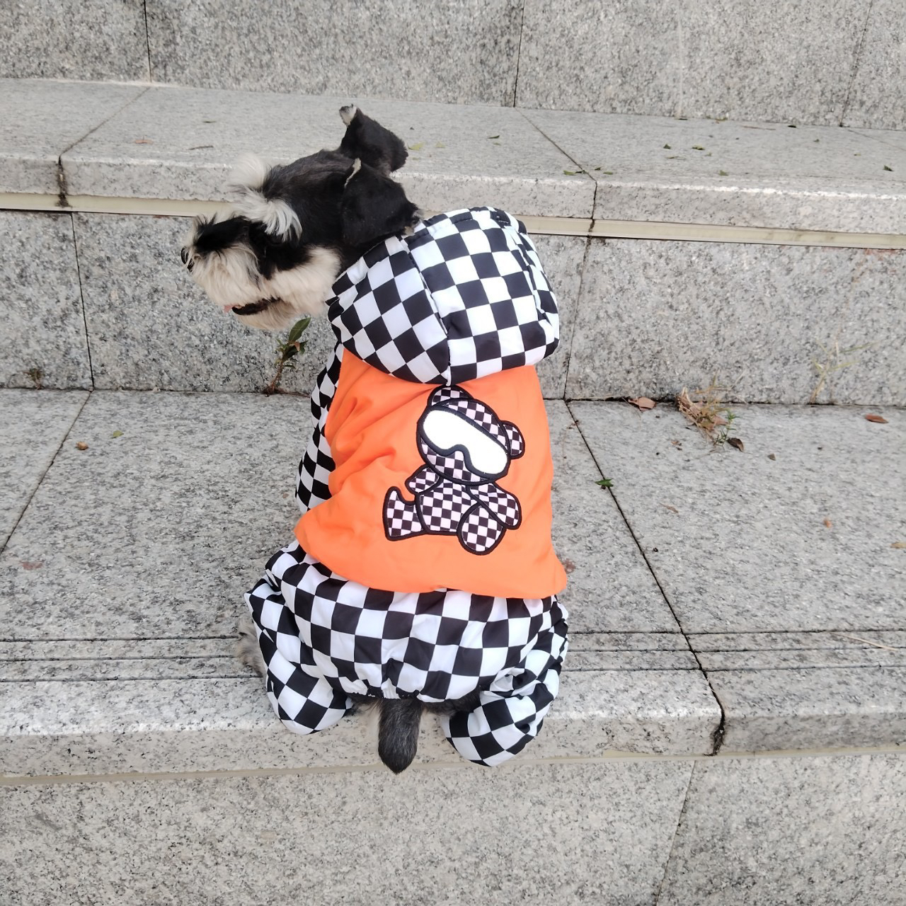 加厚保暖宠物棉衣北方狗狗羽绒服中小型犬适合北方跨境