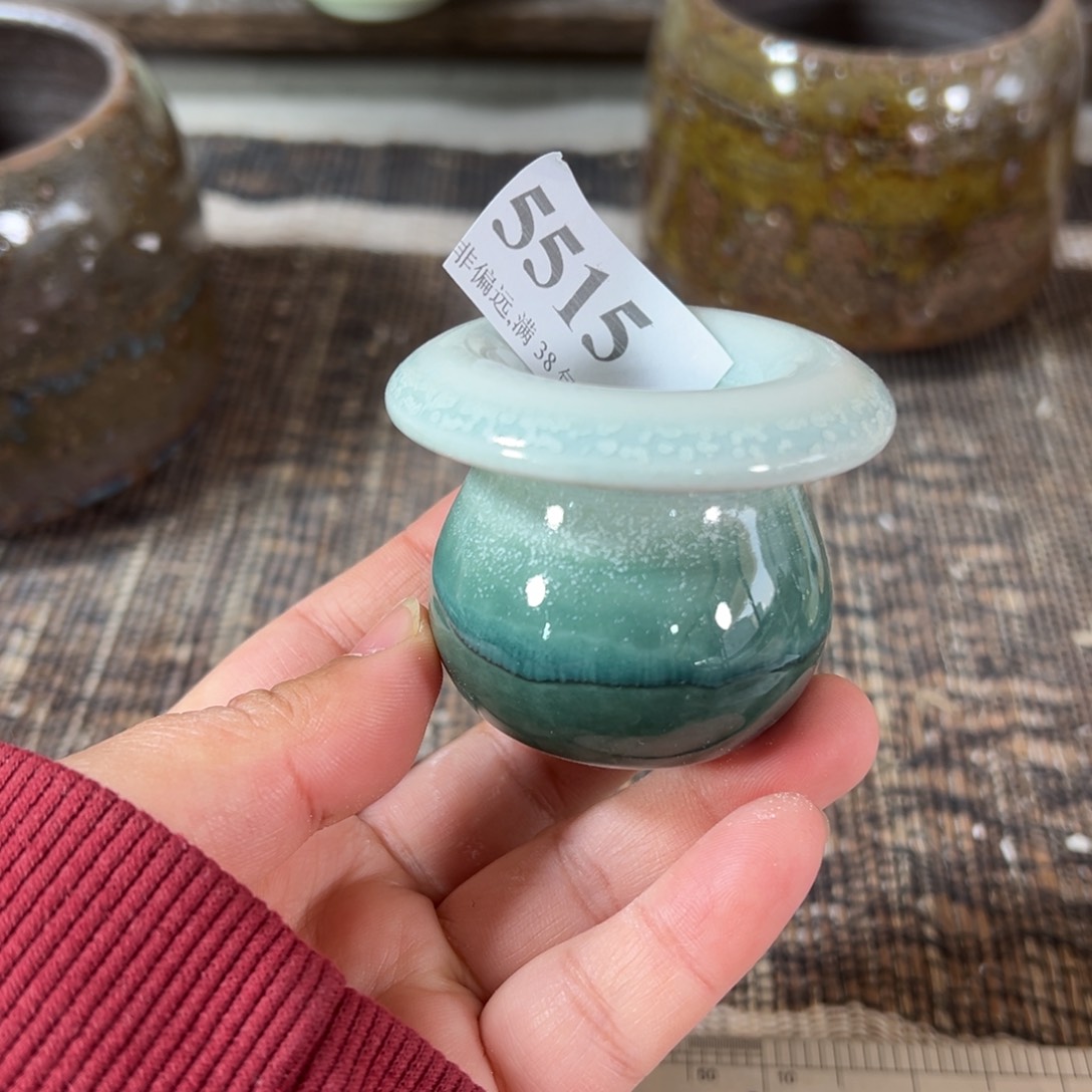 陶瓷景德镇手工花盆