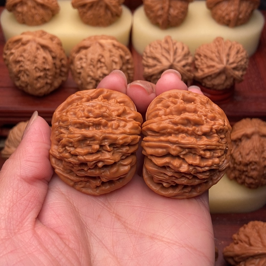 桃核把件Y***g平谷一代楼43