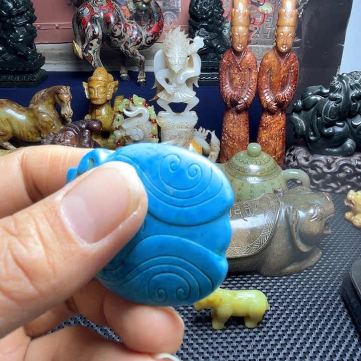 和田玉颈饰未镶嵌润*