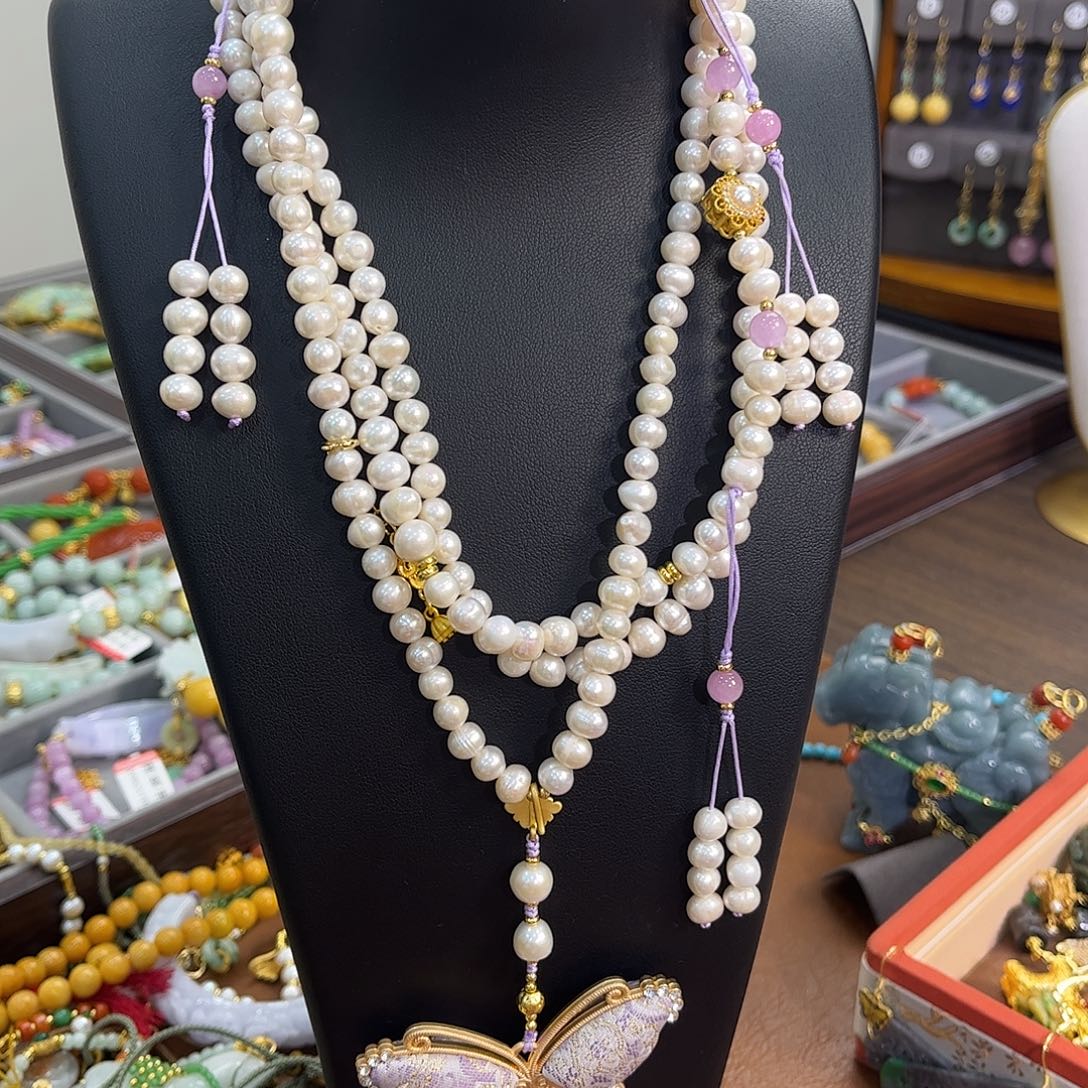 颈饰未镶嵌淡水珍珠斜挎不加单