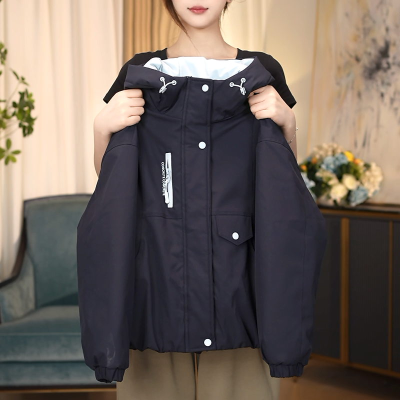 女童秋冬季棉服外套2025冬季新款小女孩中大童加厚棉服外套Q63386