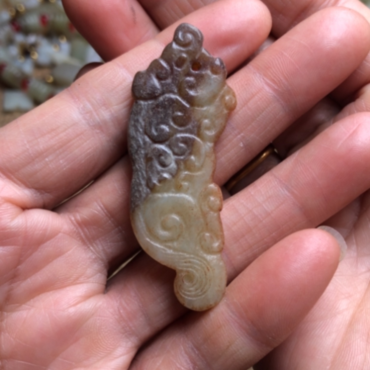 【闪购商品】和田玉（糖玉）手把件未镶嵌
