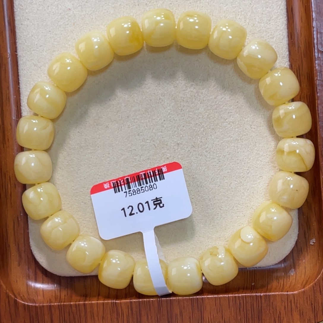 蜜蜡手链未镶嵌蜜蜡