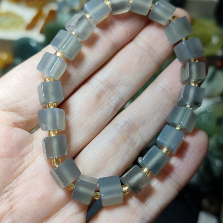 岫玉未镶嵌手串手串