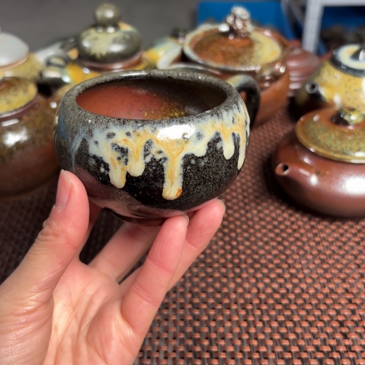 紫砂茶杯禅意杯杯