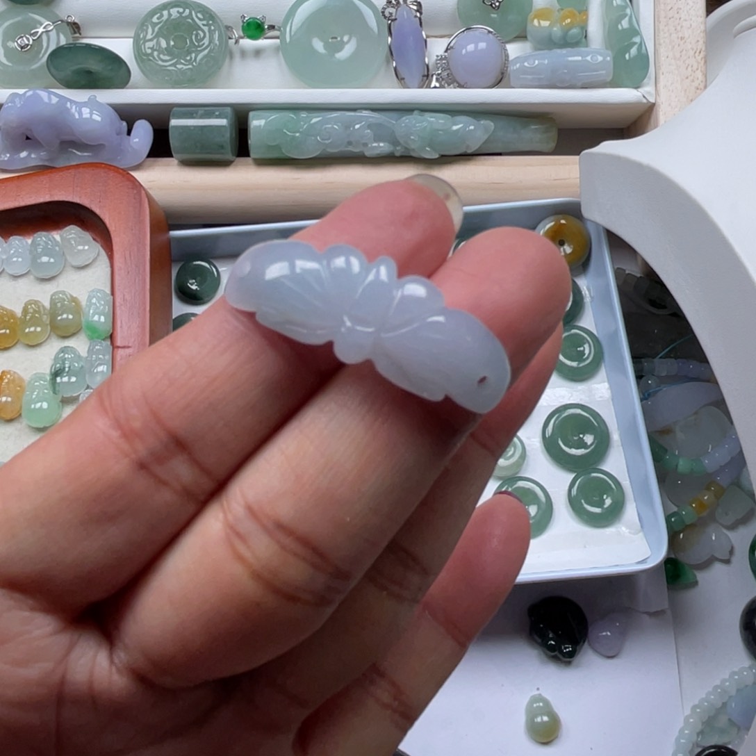 翡翠颈饰未镶嵌67867888