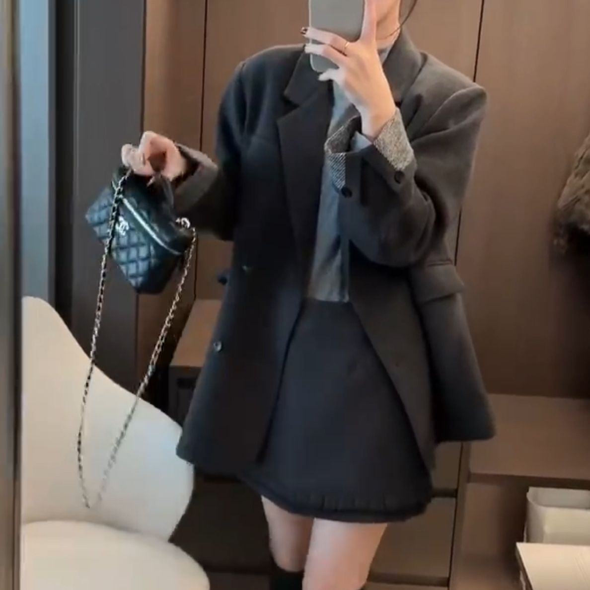 5523欧版时尚显瘦版型羊绒大衣