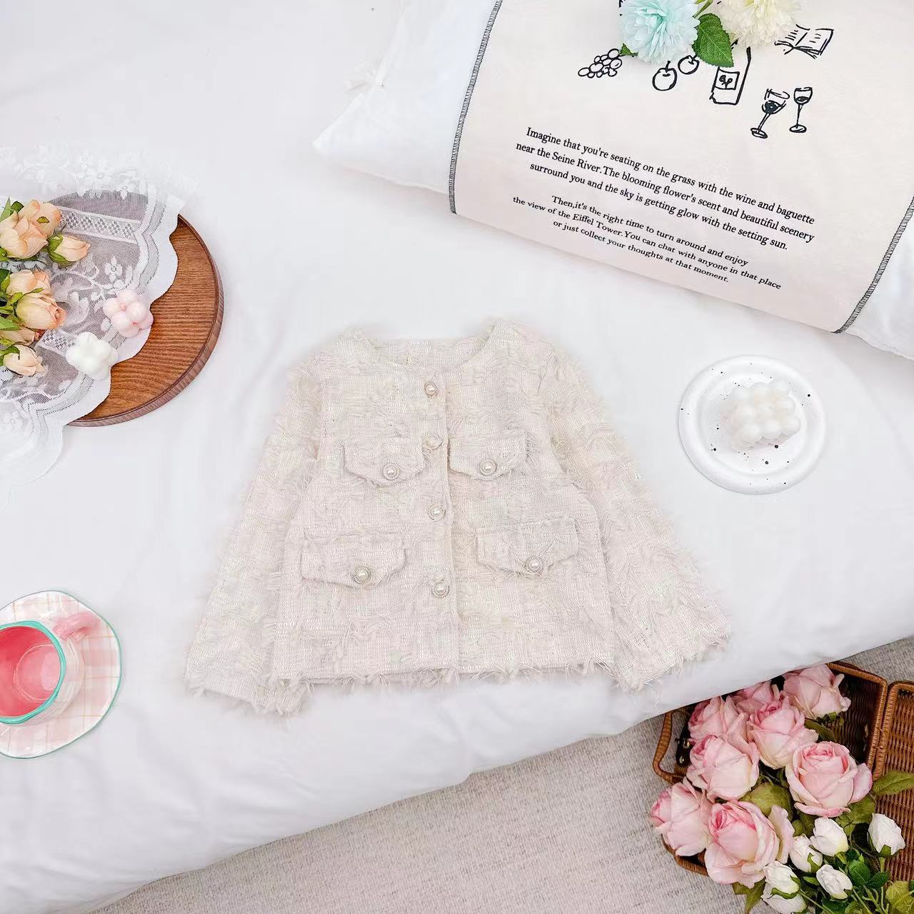 【Dannirabbit】女童韩版时尚小香风外套 D-V695