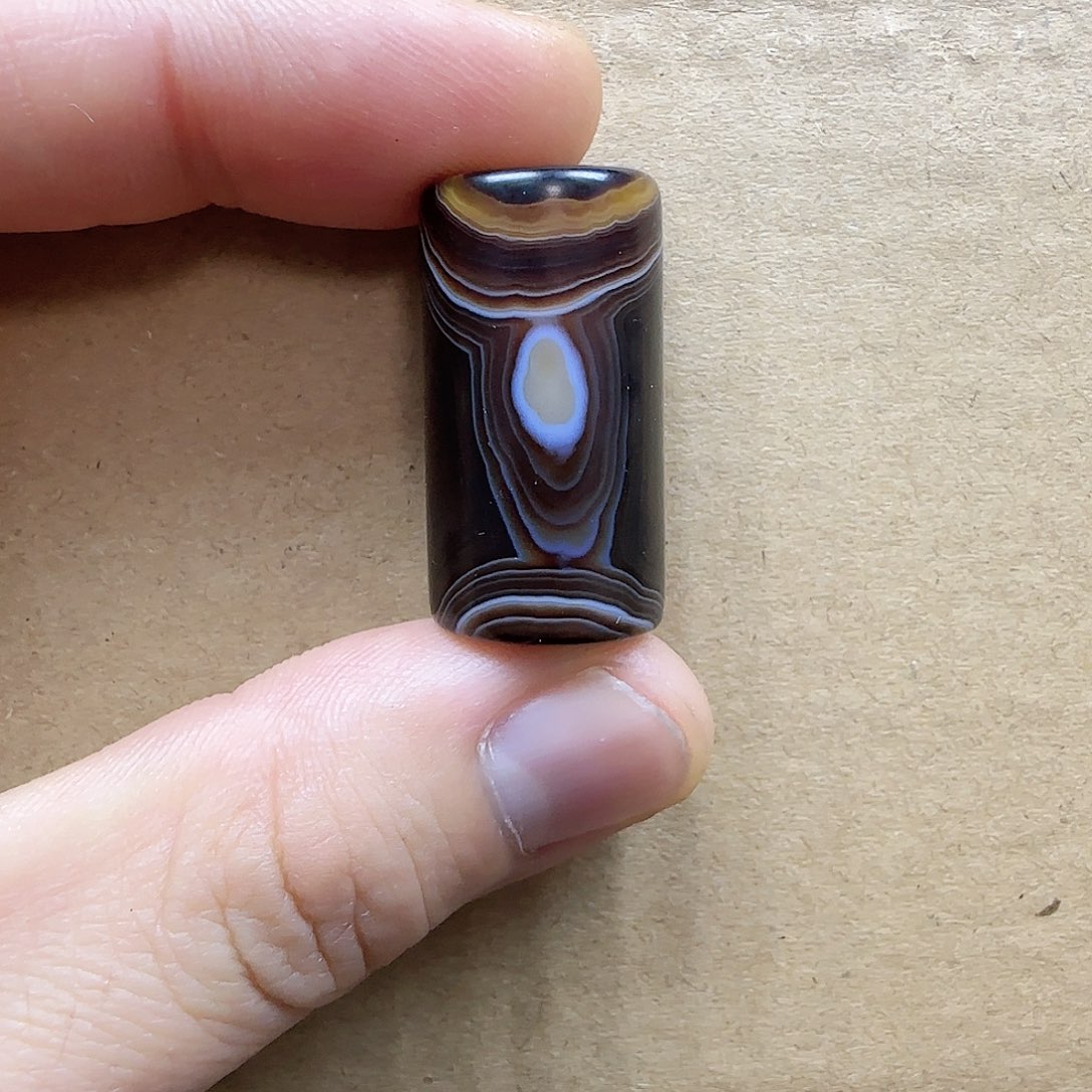 一***一玛瑙/玉髓未镶嵌锁骨