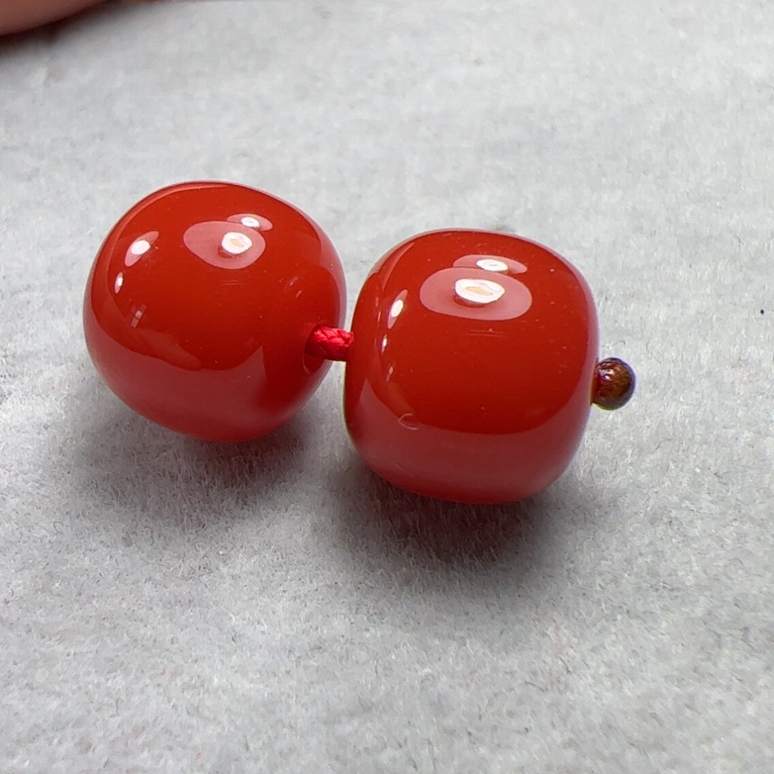 南红玛瑙珠子未镶嵌