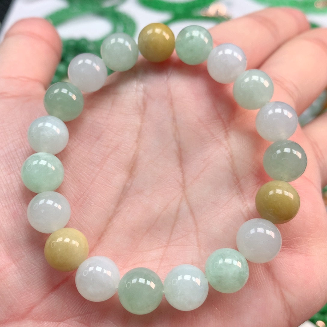 翡翠手链未镶嵌翡翠