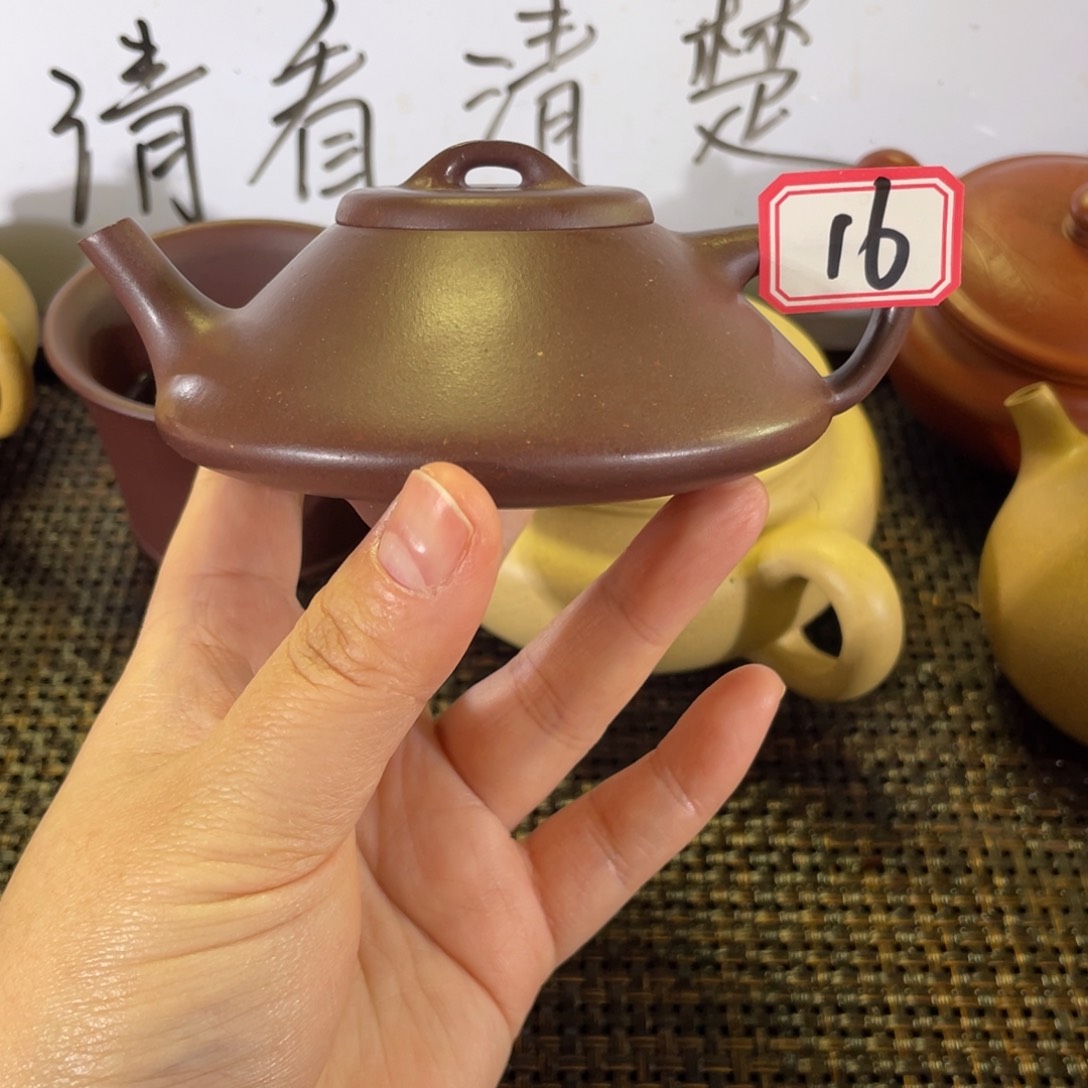 紫砂茶壶至*禾瓢微瑕全手