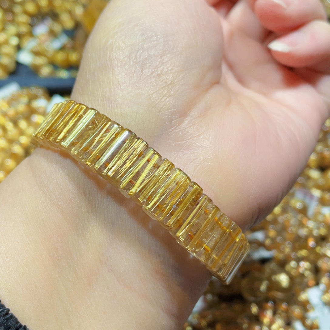 水晶手链未镶嵌天然水晶手链