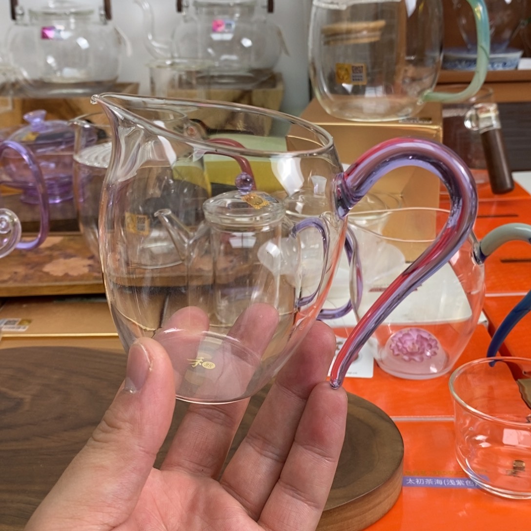 怡然茶海浅紫色样品微瑕