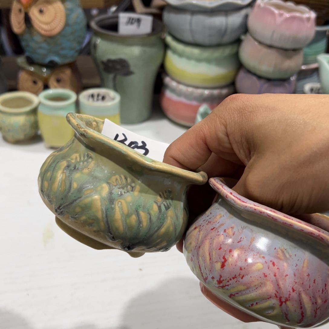 陶瓷陶瓷多肉花盆@@1303