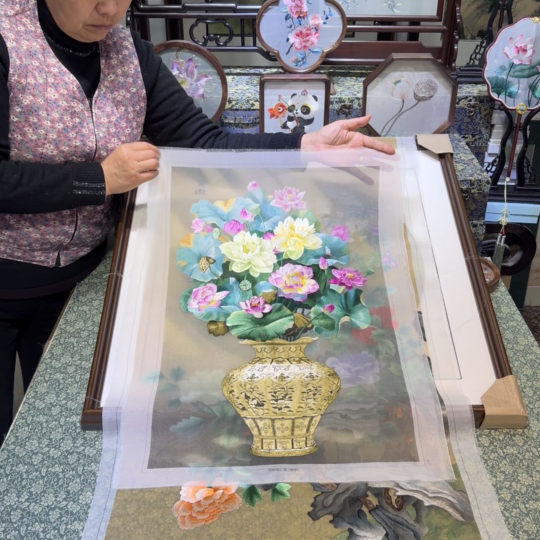 刺绣手工苏绣工艺