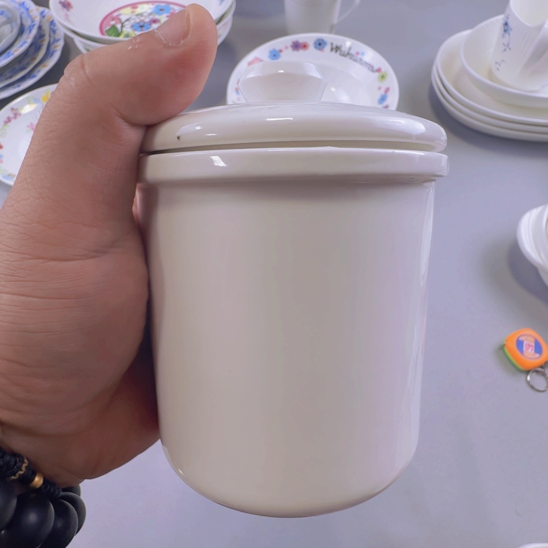 摆件高身炖盅（高白）