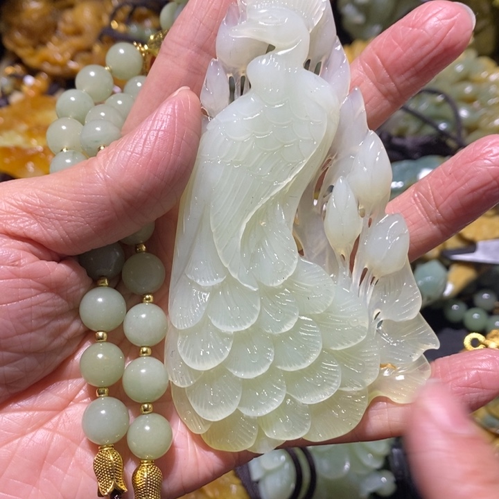 岫玉岫玉吊坠未镶嵌