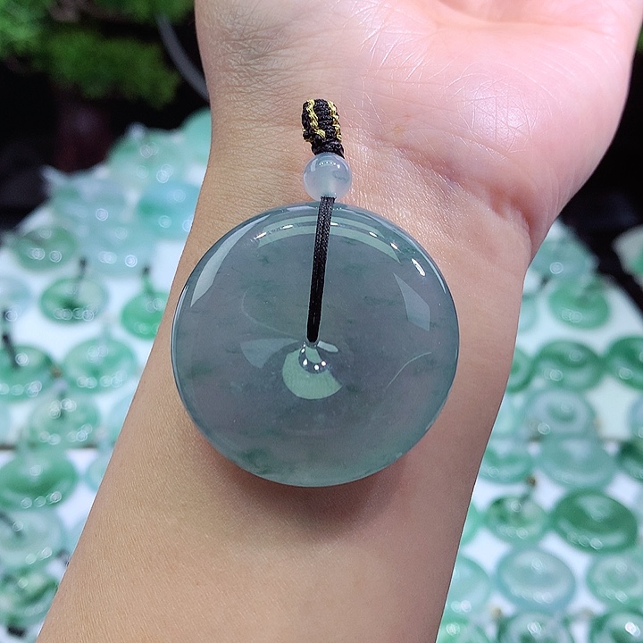 颈饰未镶嵌翡翠17尺寸37*8.7